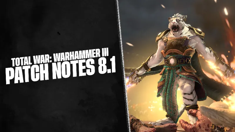 Total War Warhammer 3 Lords of the End Times DLC announcement banner