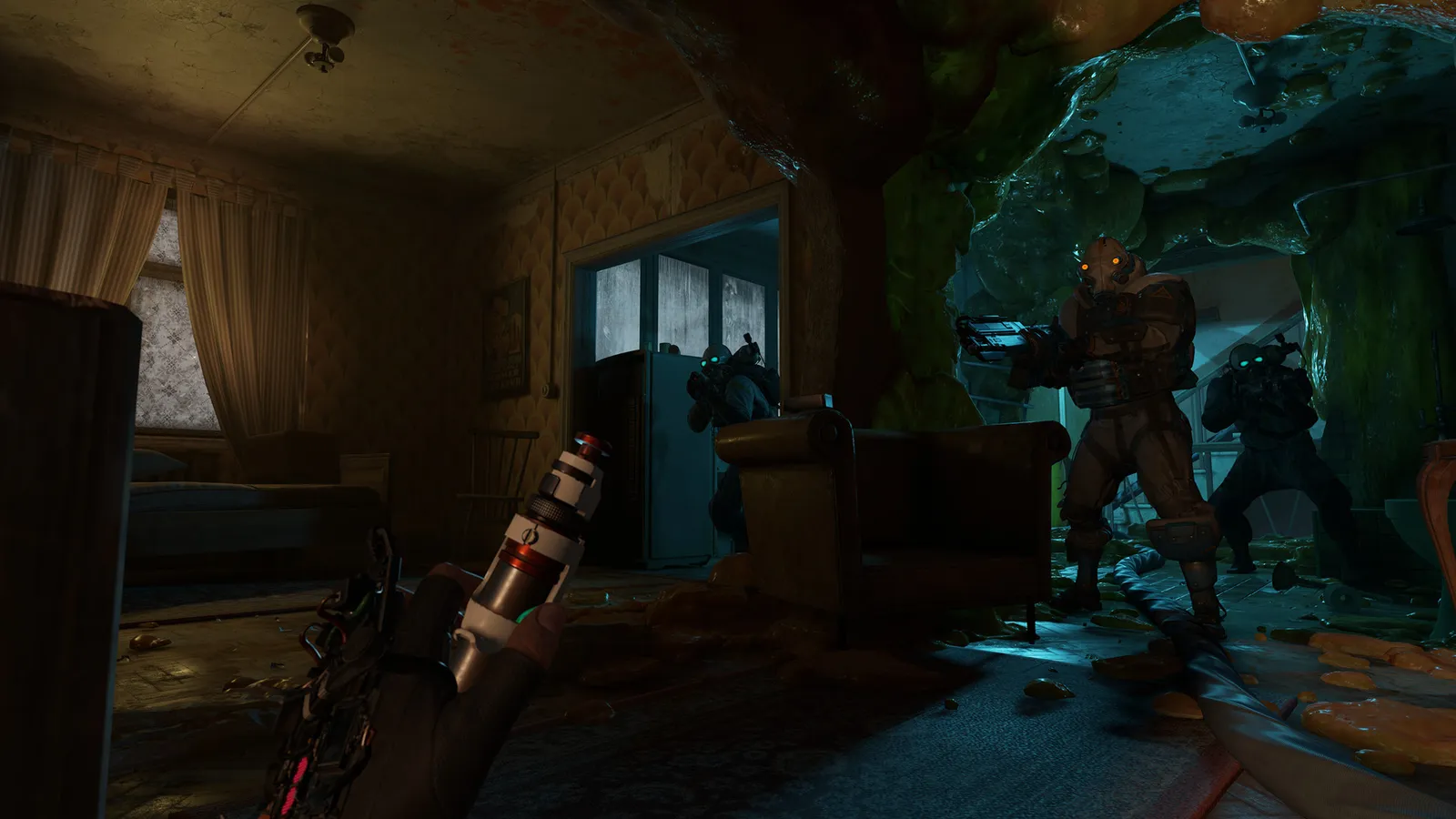 Half-Life: Alyx screenshot from the official Steam store page showing a scene in Valve's Half-Life universe