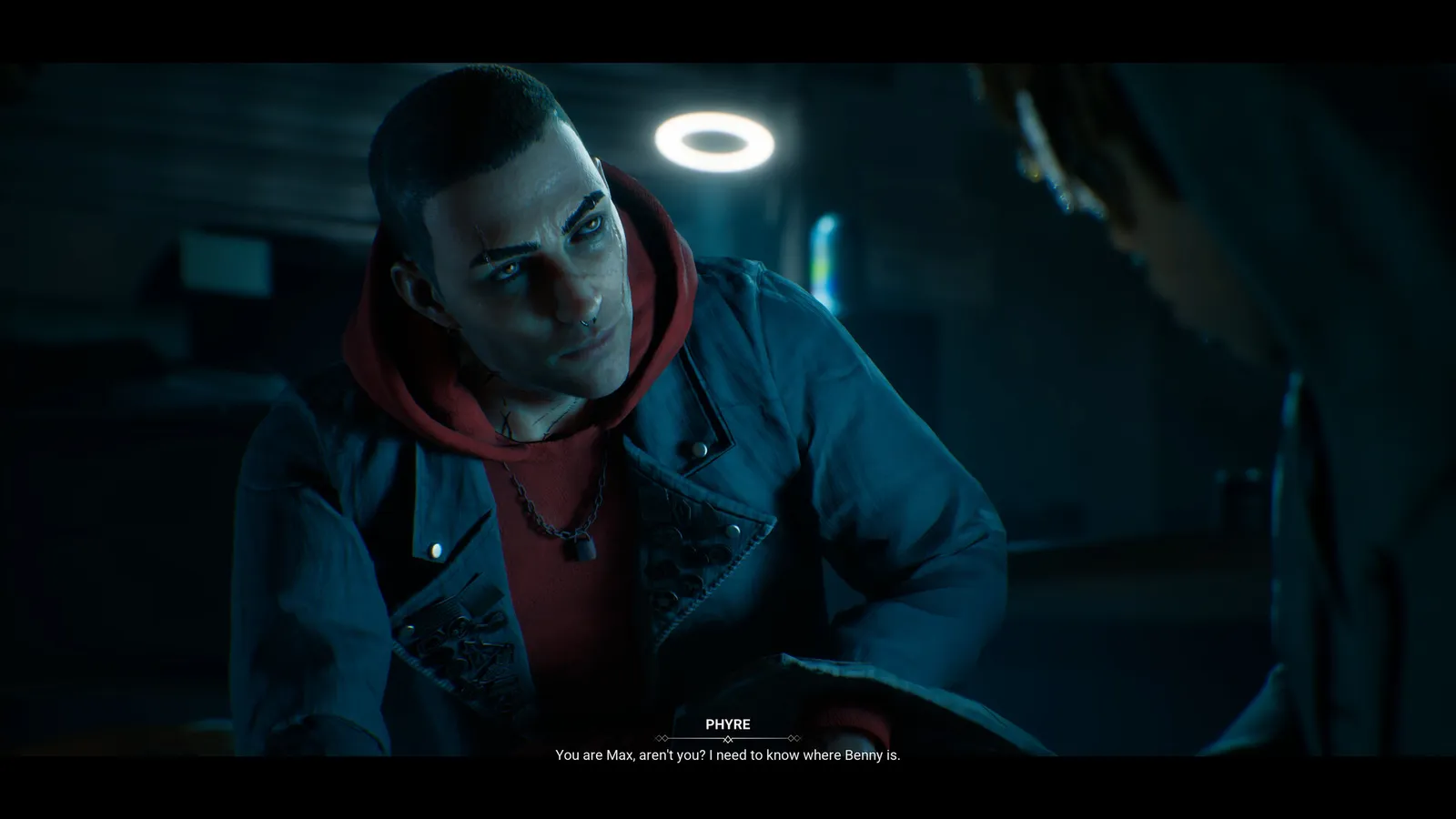 Combat in Vampire The Masquerade Bloodlines 2 showing Phyre using vampiric powers