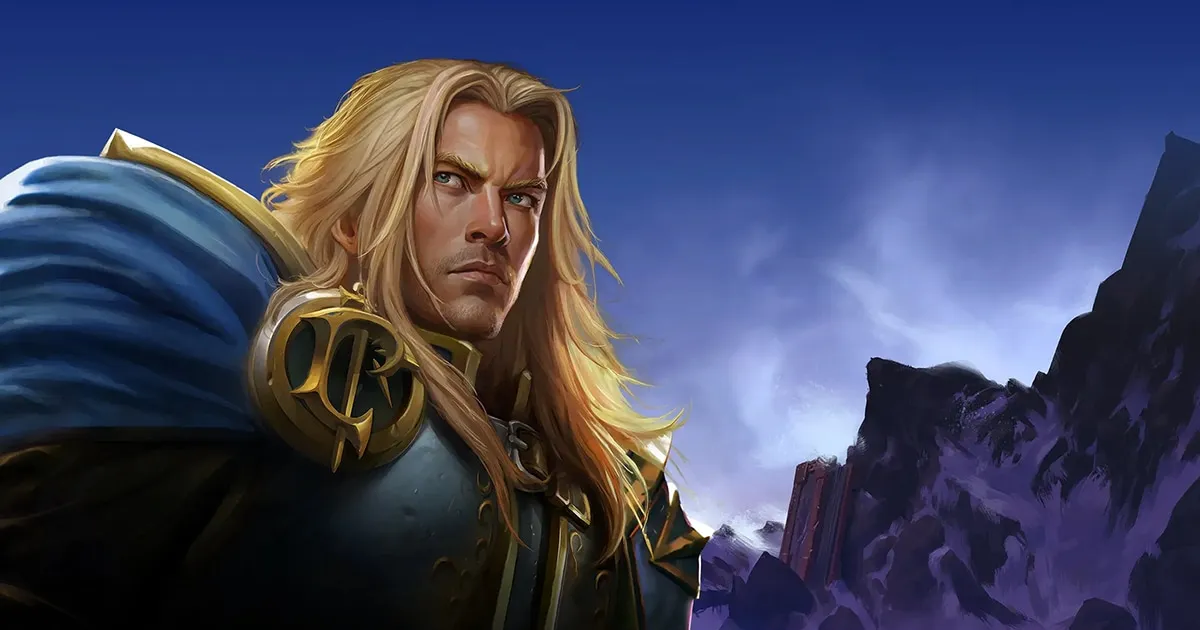 Official Warcraft III Reforged cover artwork promoting the Forsaken Kingdom update