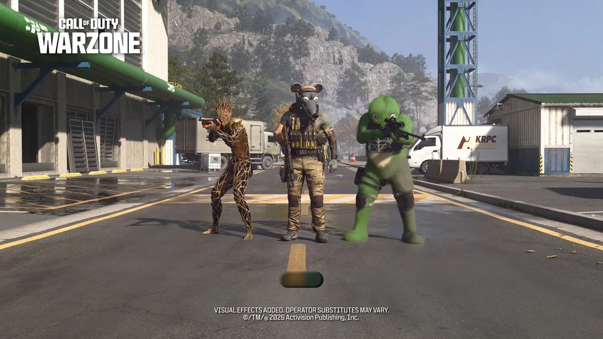 Official Call of Duty promo frame for the Warzone Operator Skin toggle announcement