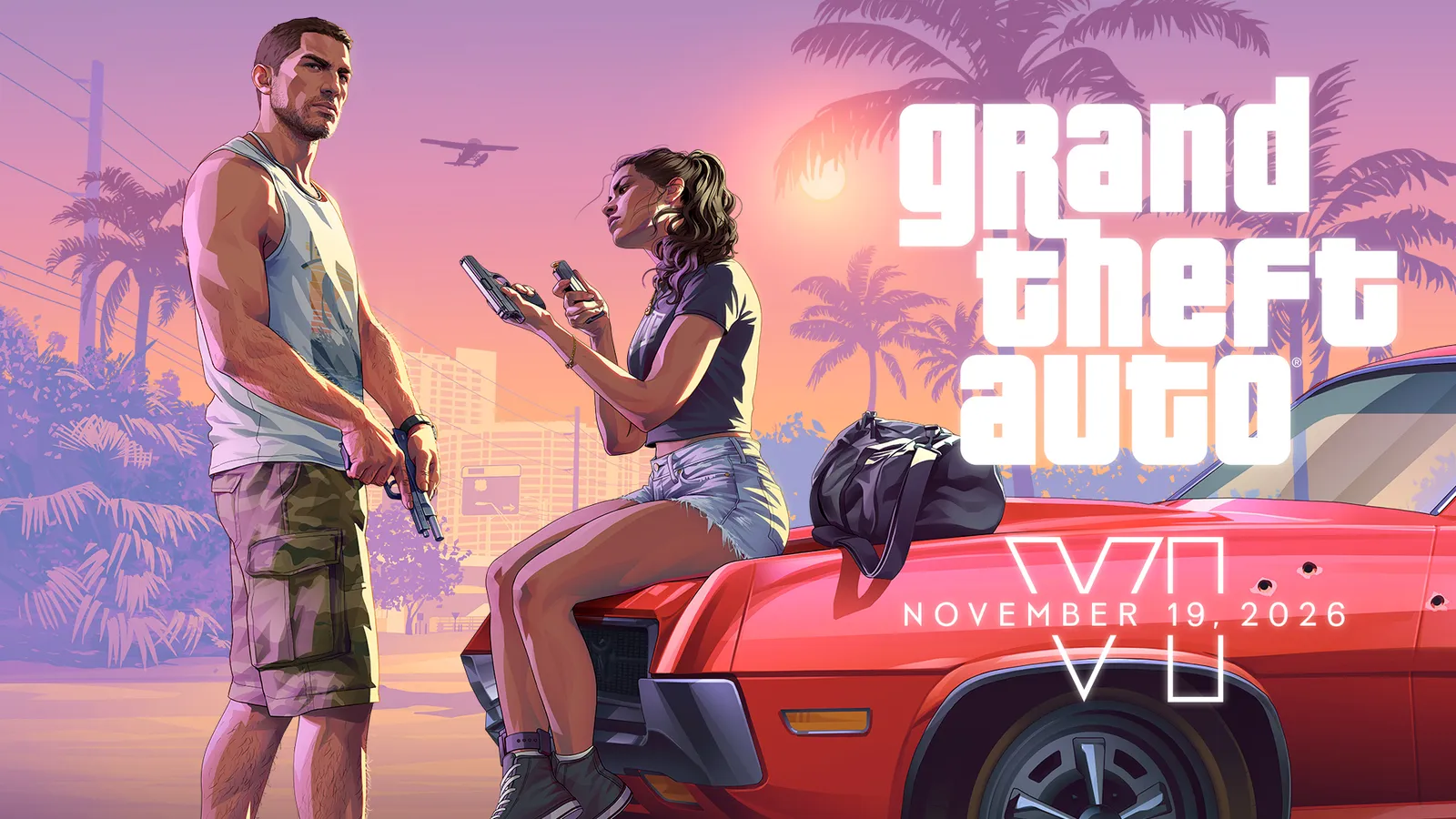 Official Xbox Wire hero artwork for the Grand Theft Auto VI launch on Xbox