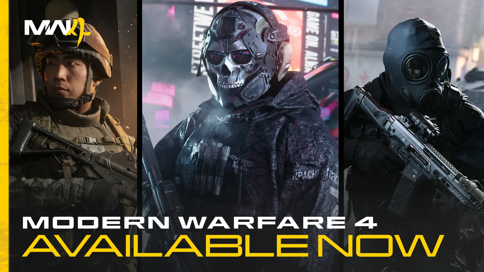 Official Xbox Wire launch artwork for Call of Duty Modern Warfare 4