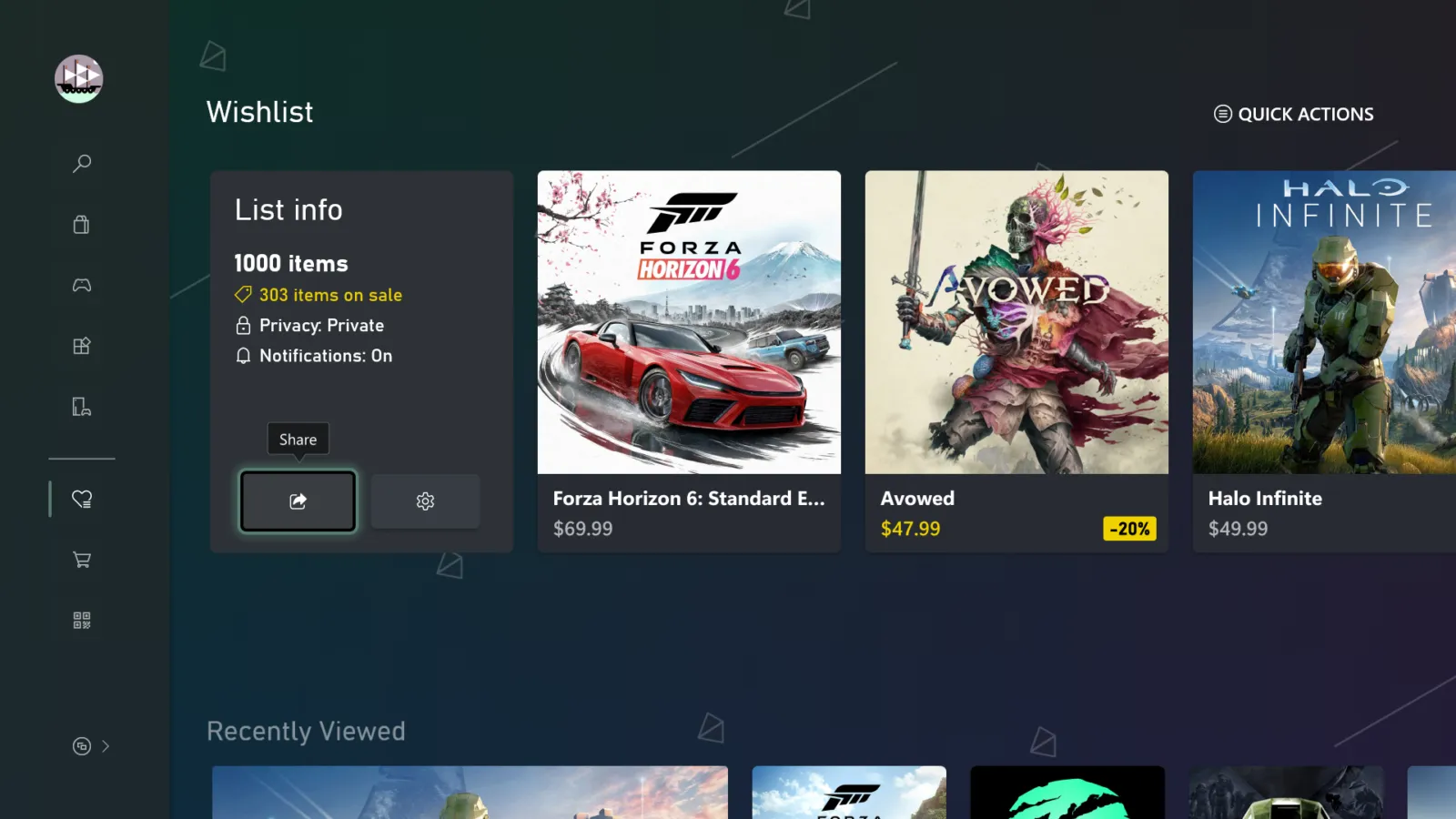 Xbox Wire banner for the expanded 1000 game wishlist feature rolling out to Insiders
