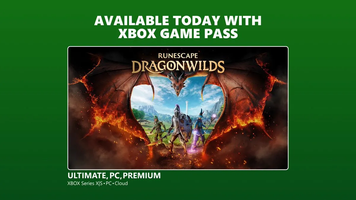 Runescape Dragonwilds launching day one with Xbox Game Pass
