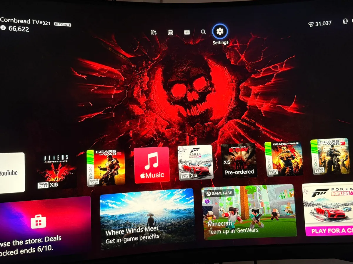 Gears of War Emergence Omen official Xbox dynamic background artwork