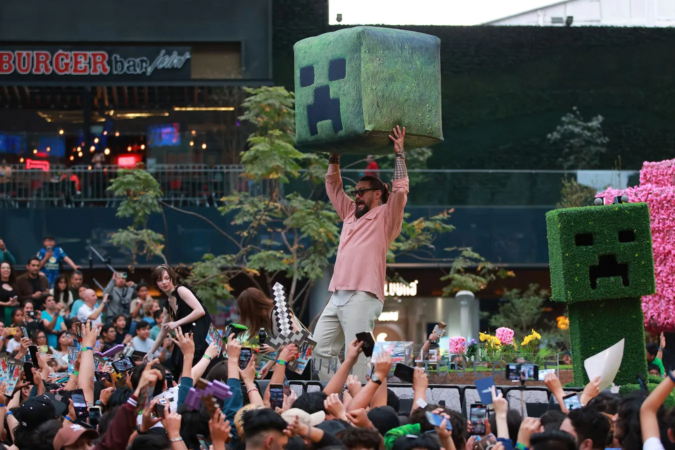 Jason Momoa in A Minecraft Movie, one of the franchise adaptations Xbox wants more of