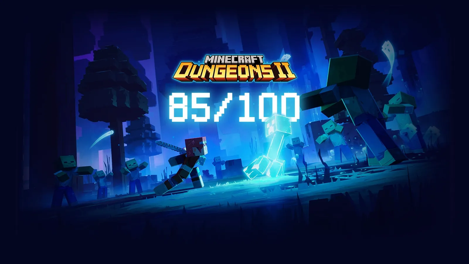 Official Minecraft Dungeons II key art from Mojang, the studio Helen Chiang used to lead