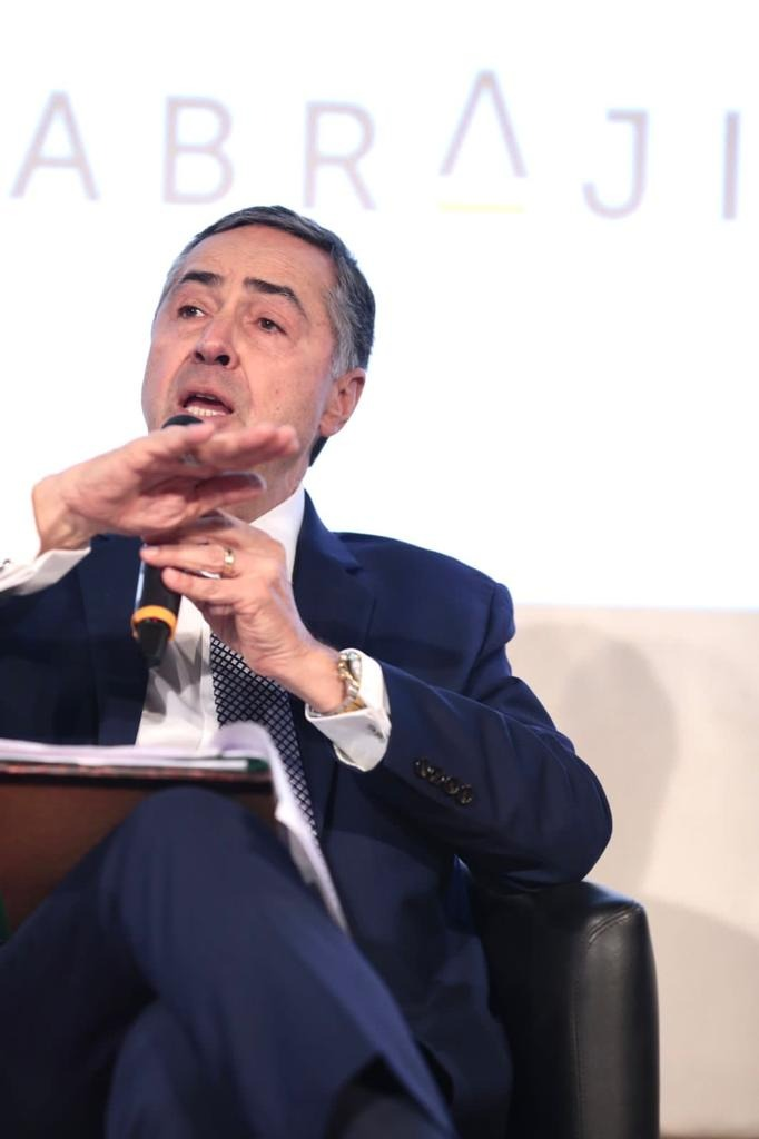 Barroso palestra no Congresso da Abraji