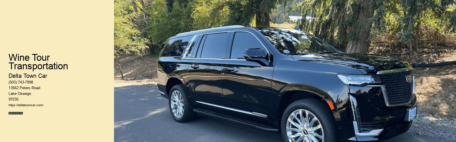 Wine Tour Transportation