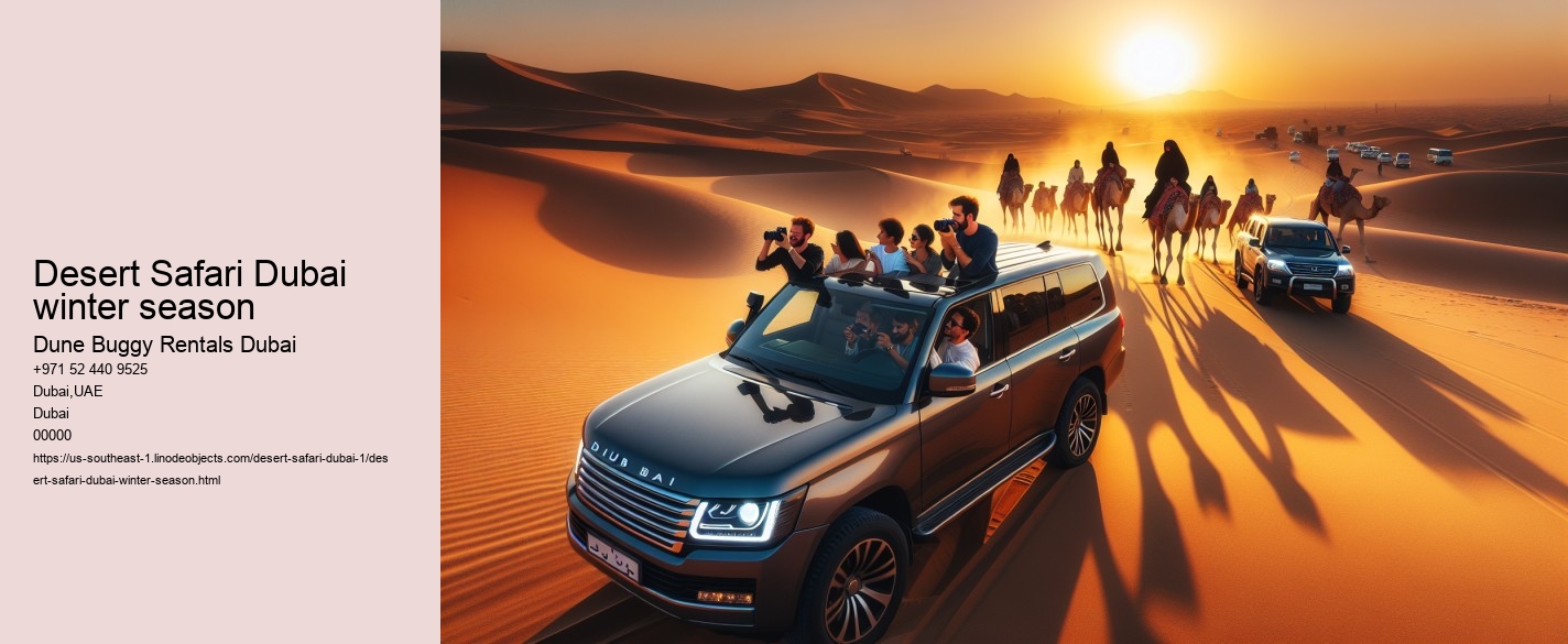 Desert Safari Dubai winter season