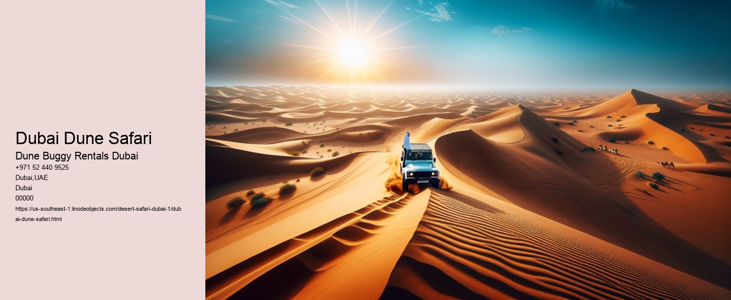 Dubai Dune Safari