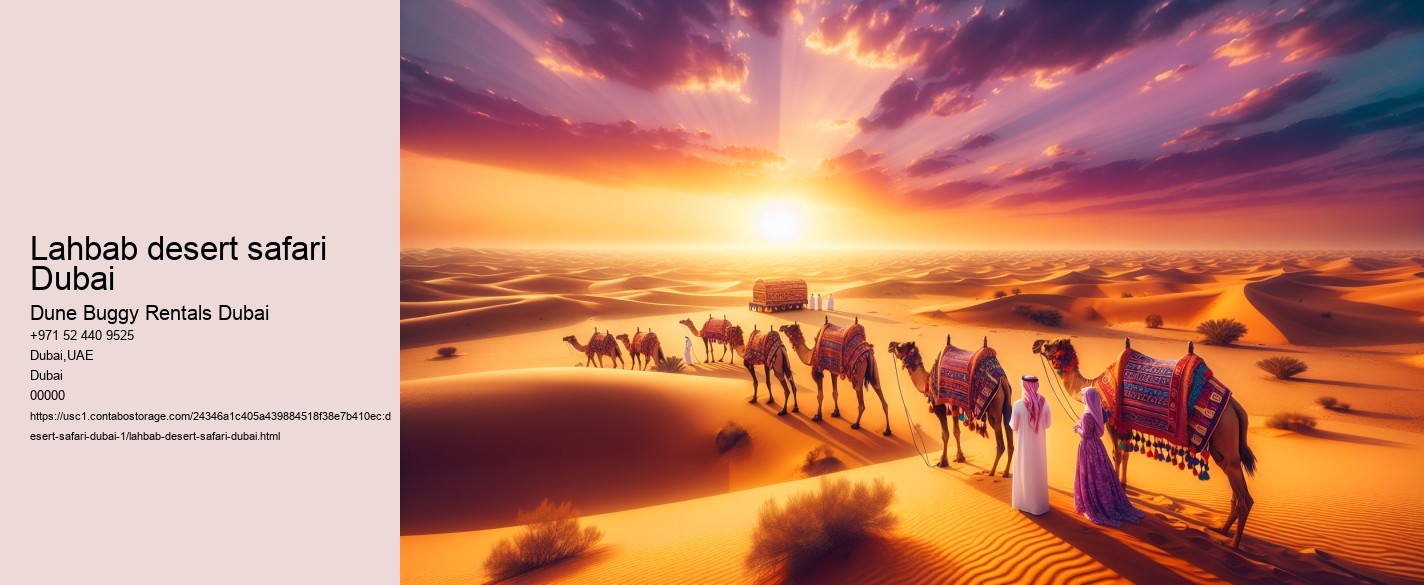 Lahbab desert safari Dubai