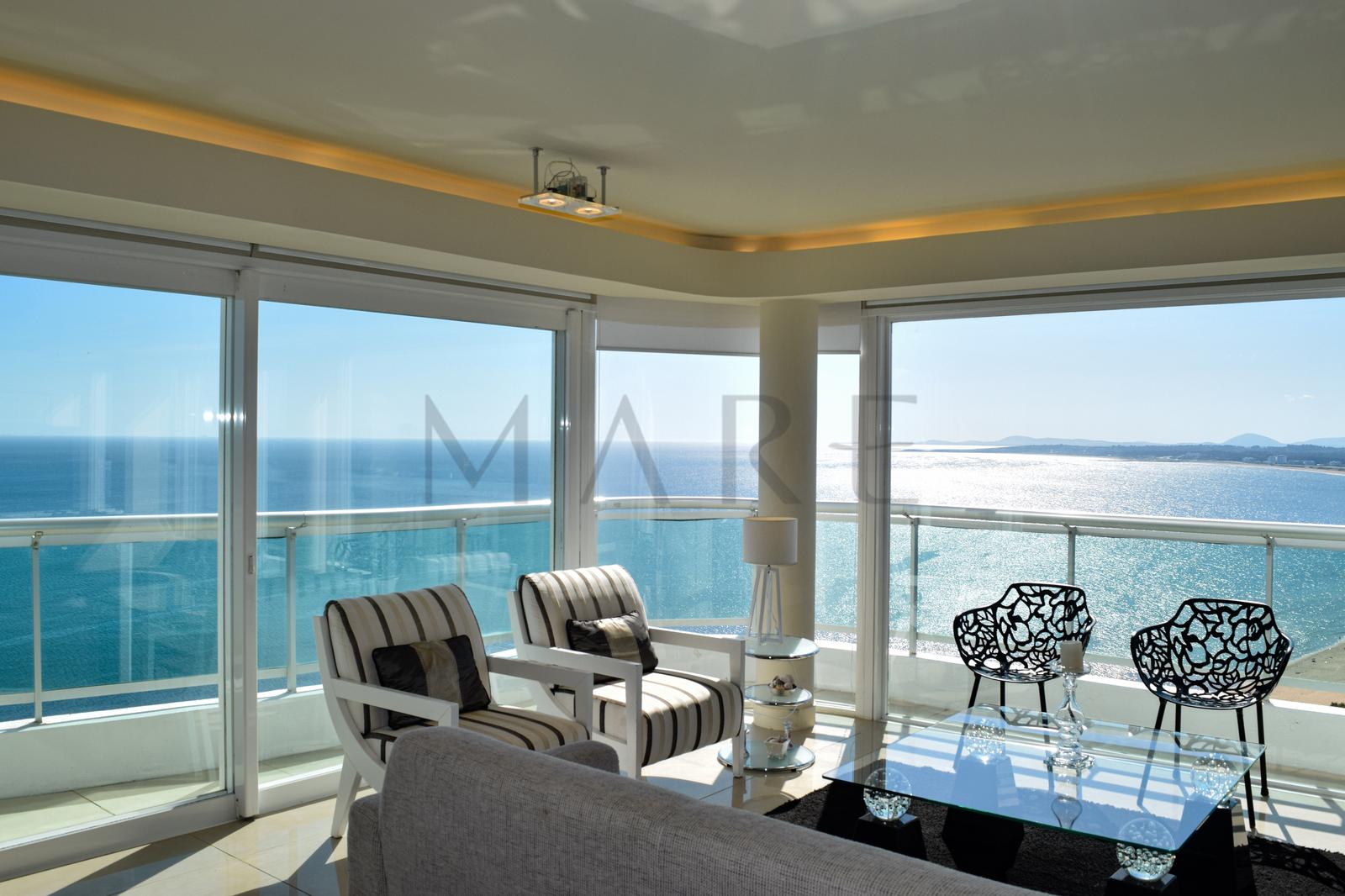 Apartment with panoramic sea views in La Mansa, Punta del Este