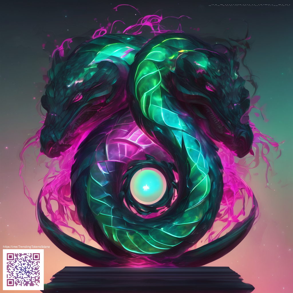 Overlay graphic featuring Solana tokens representing digital trends