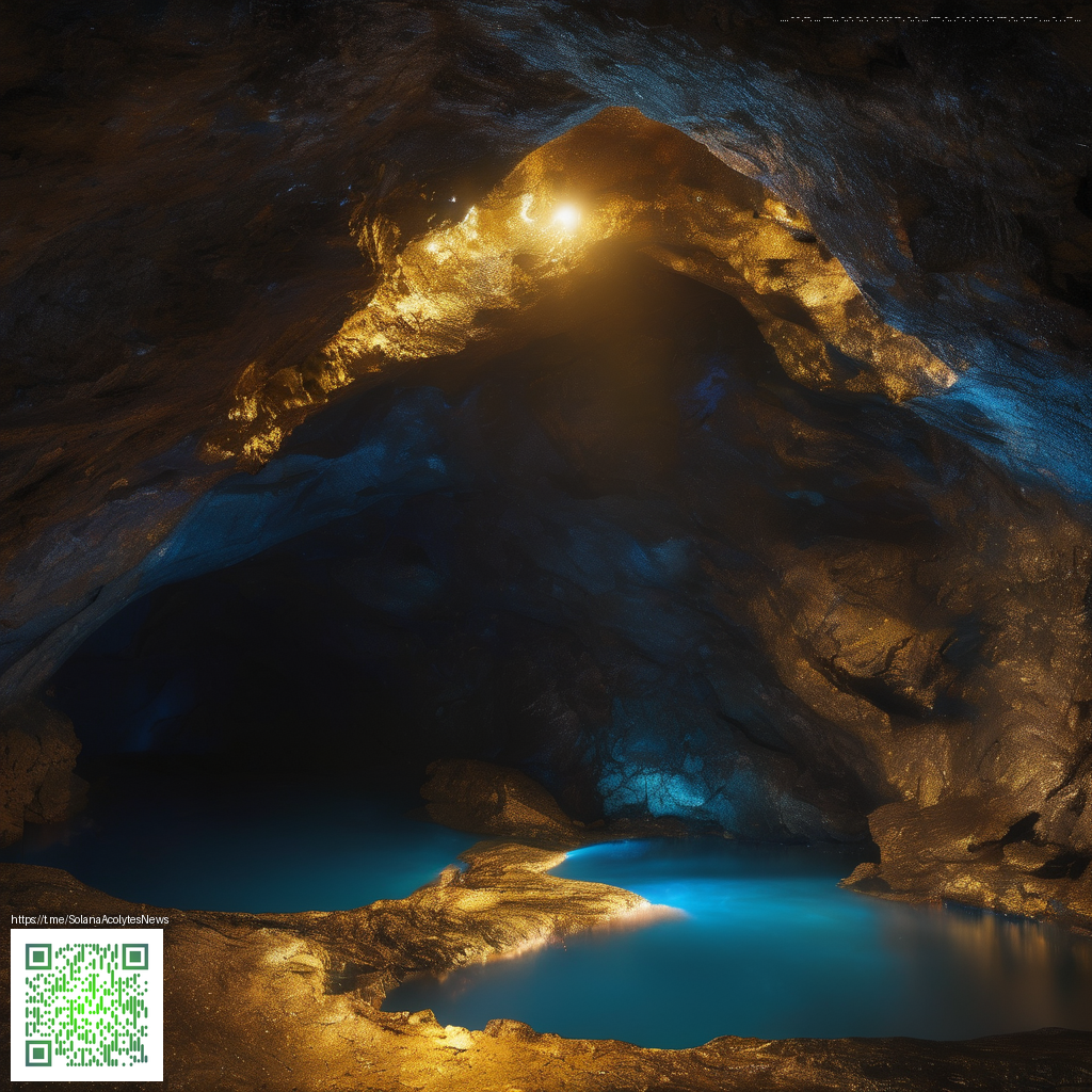 Underwater Minecraft ocean monument with guardians and glowing prisms