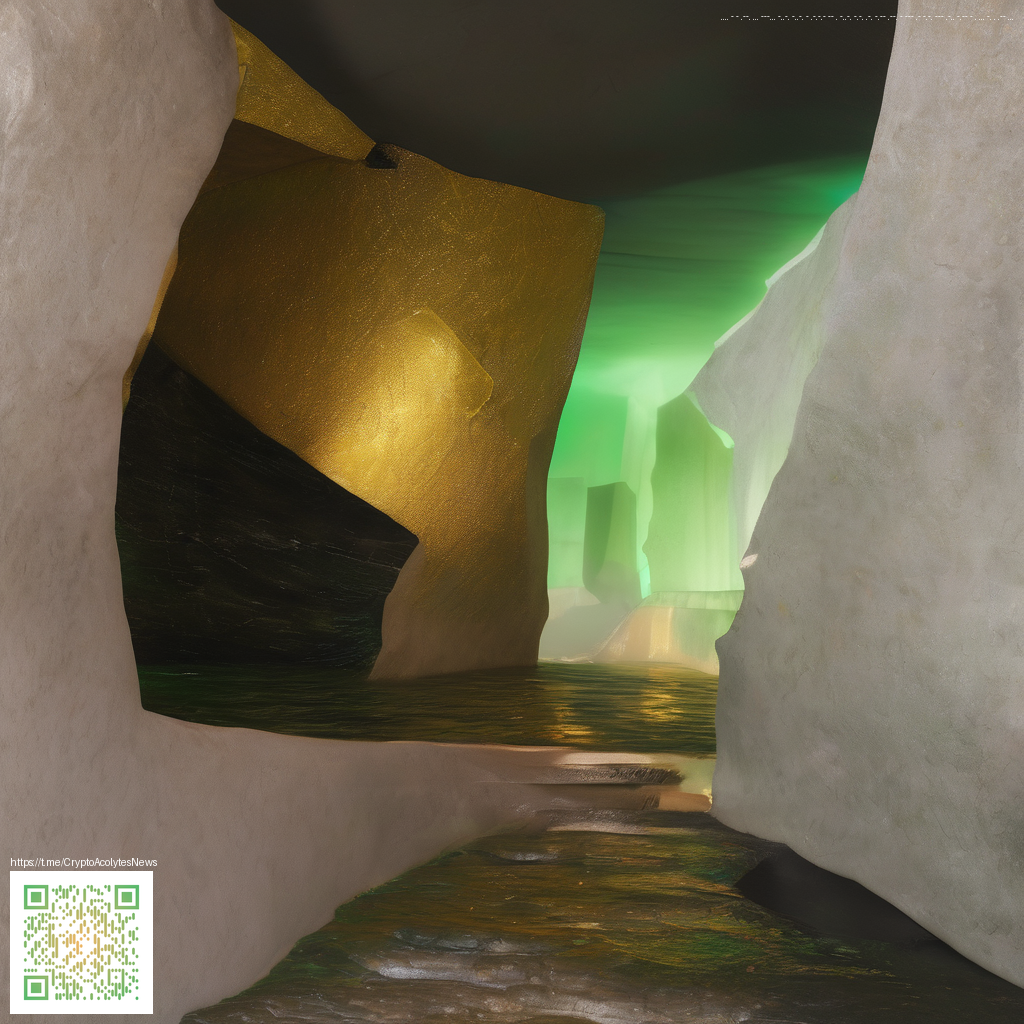 Overlay graphic depicting crypto news and growth trends