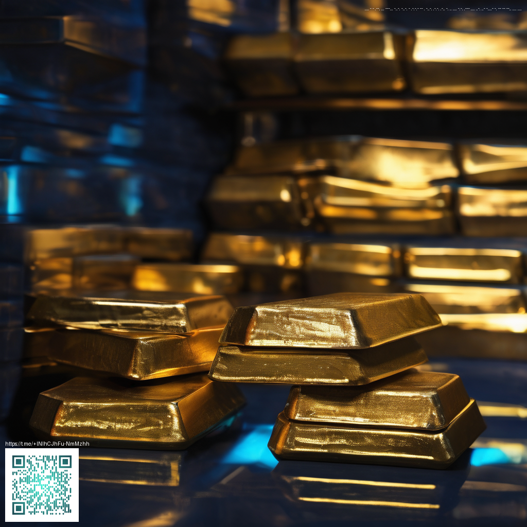 Gold overlay crypto graphic illustrating hot and cold wallet concepts