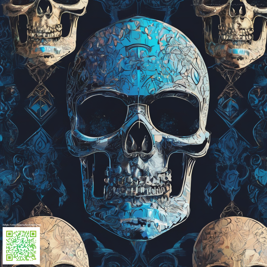 A blue-white beacon star against a dark sky