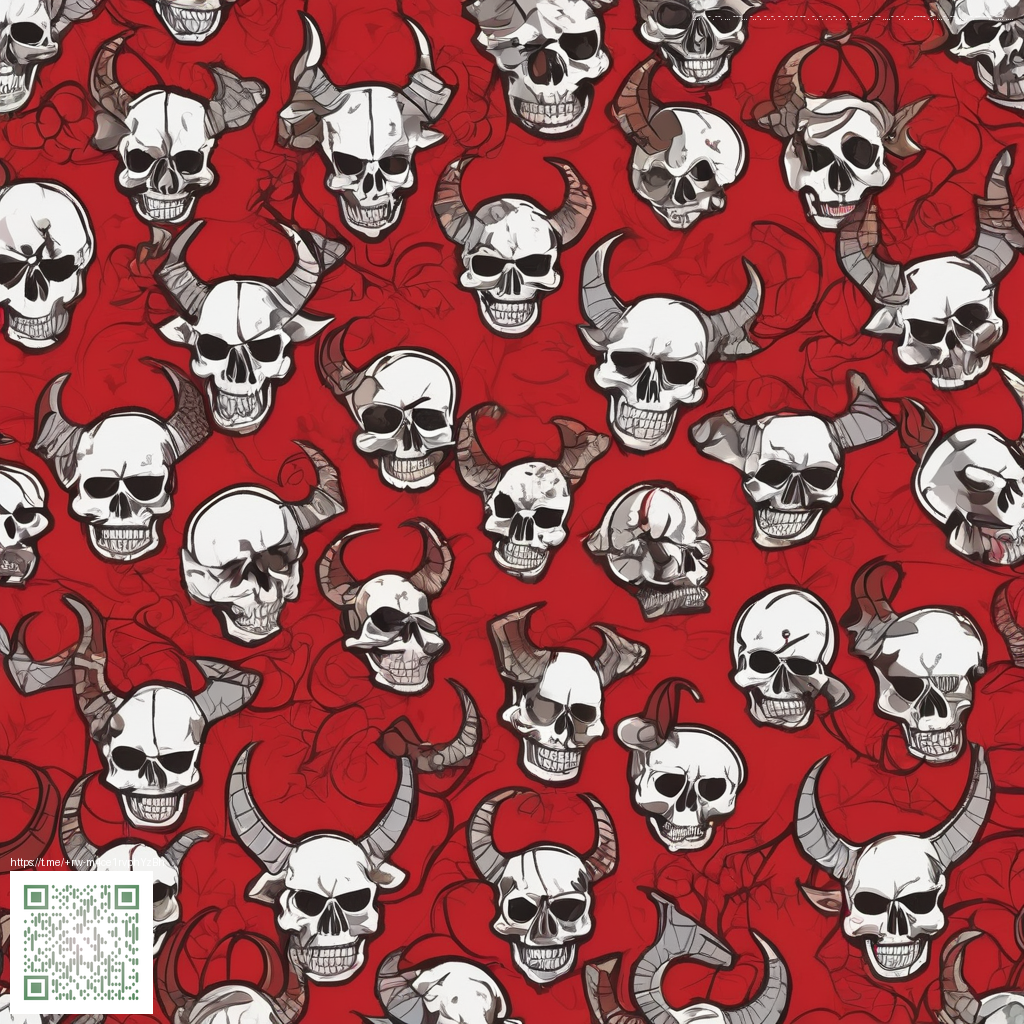 Decorative skulls overlay illustrating DeFi complexity and automated market makers