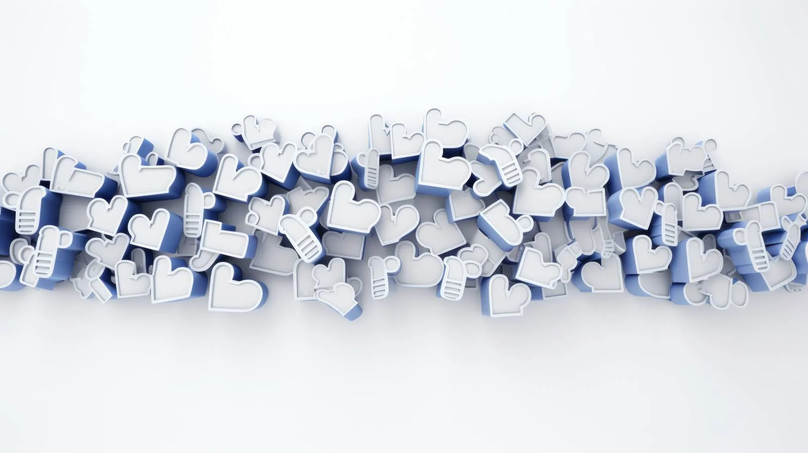 Social Media Engagement Elements on White — free download from Dotvec