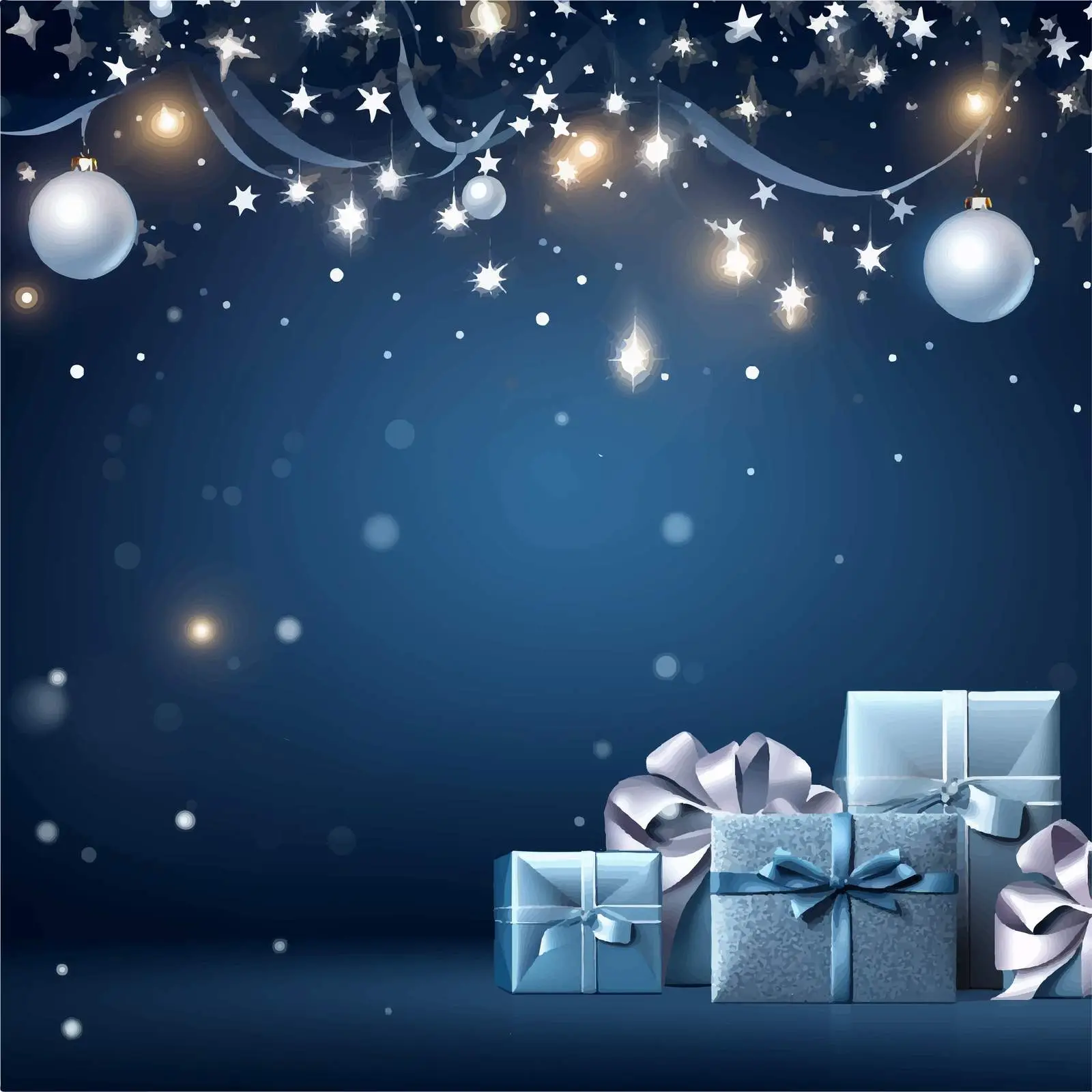 2019 New Year Festive Banner Template with Border — free download from Dotvec