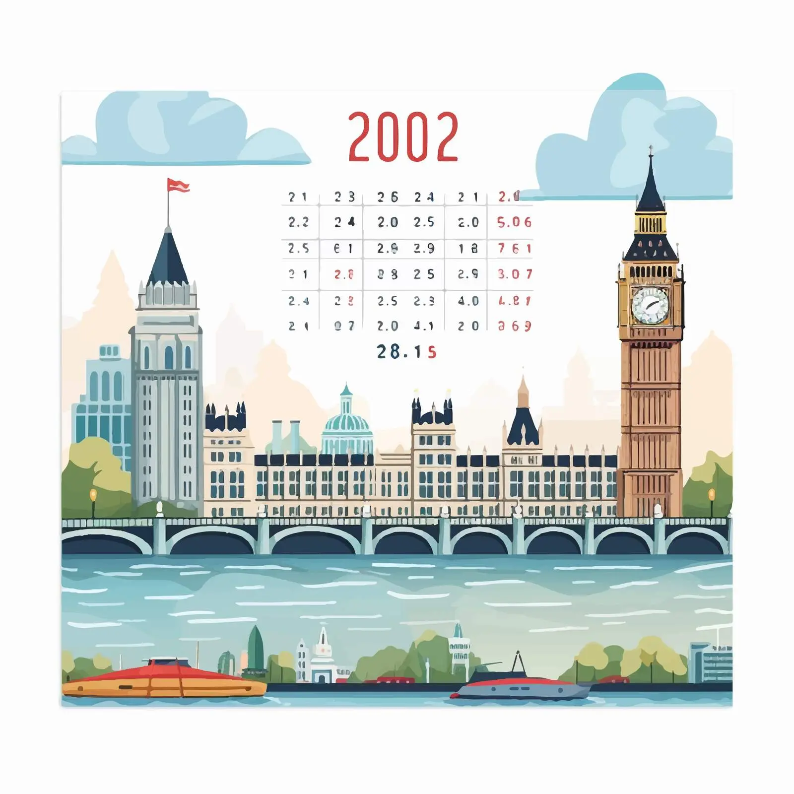 2022 Yearly Planner Calendar Template — free download from Dotvec