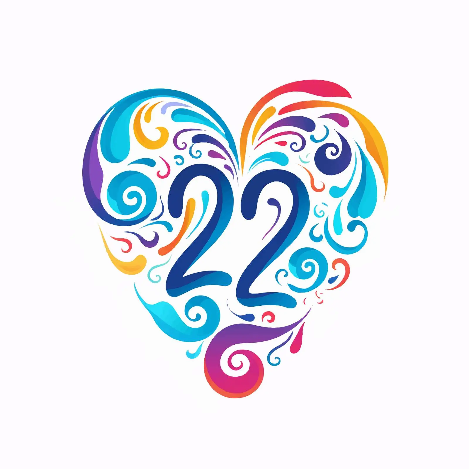 LGBT Happy New Year Love Card 2023 — free download from Dotvec