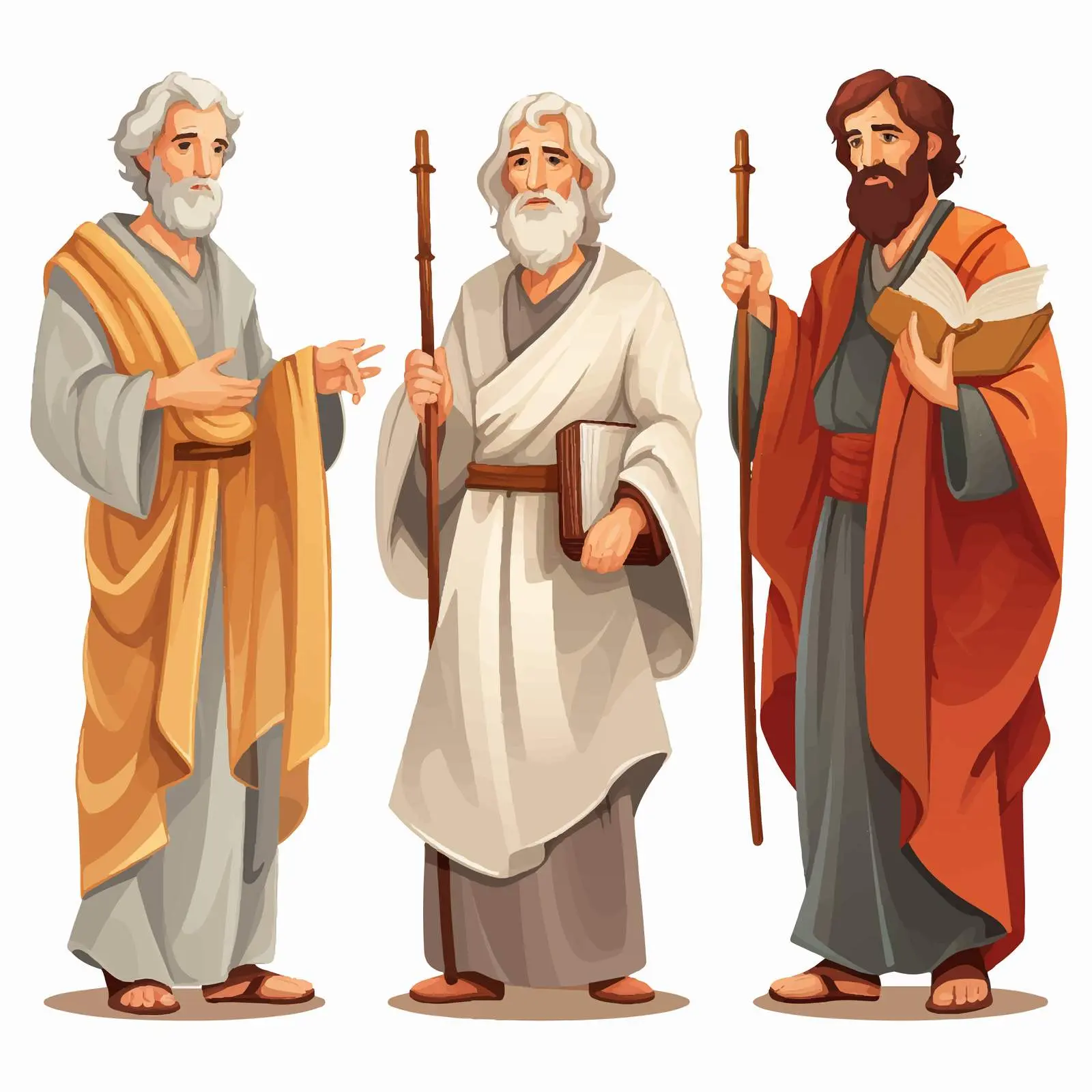 Symbols of the Four Evangelists – free protest image from Dotvec