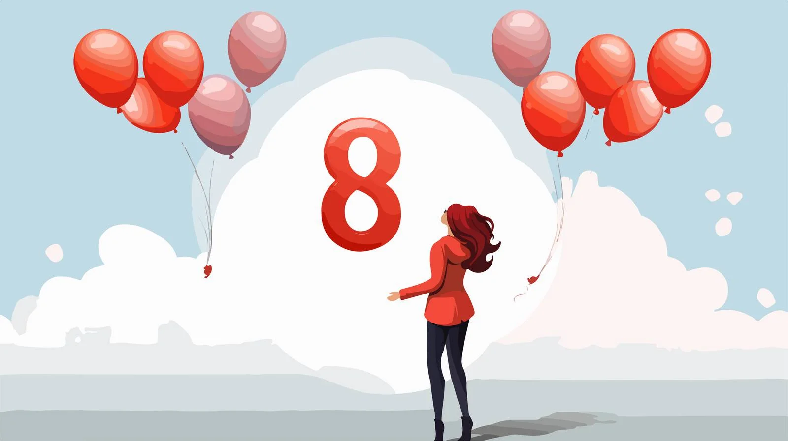 International Women's Day Cartoon Vector Graphic — free download from Dotvec