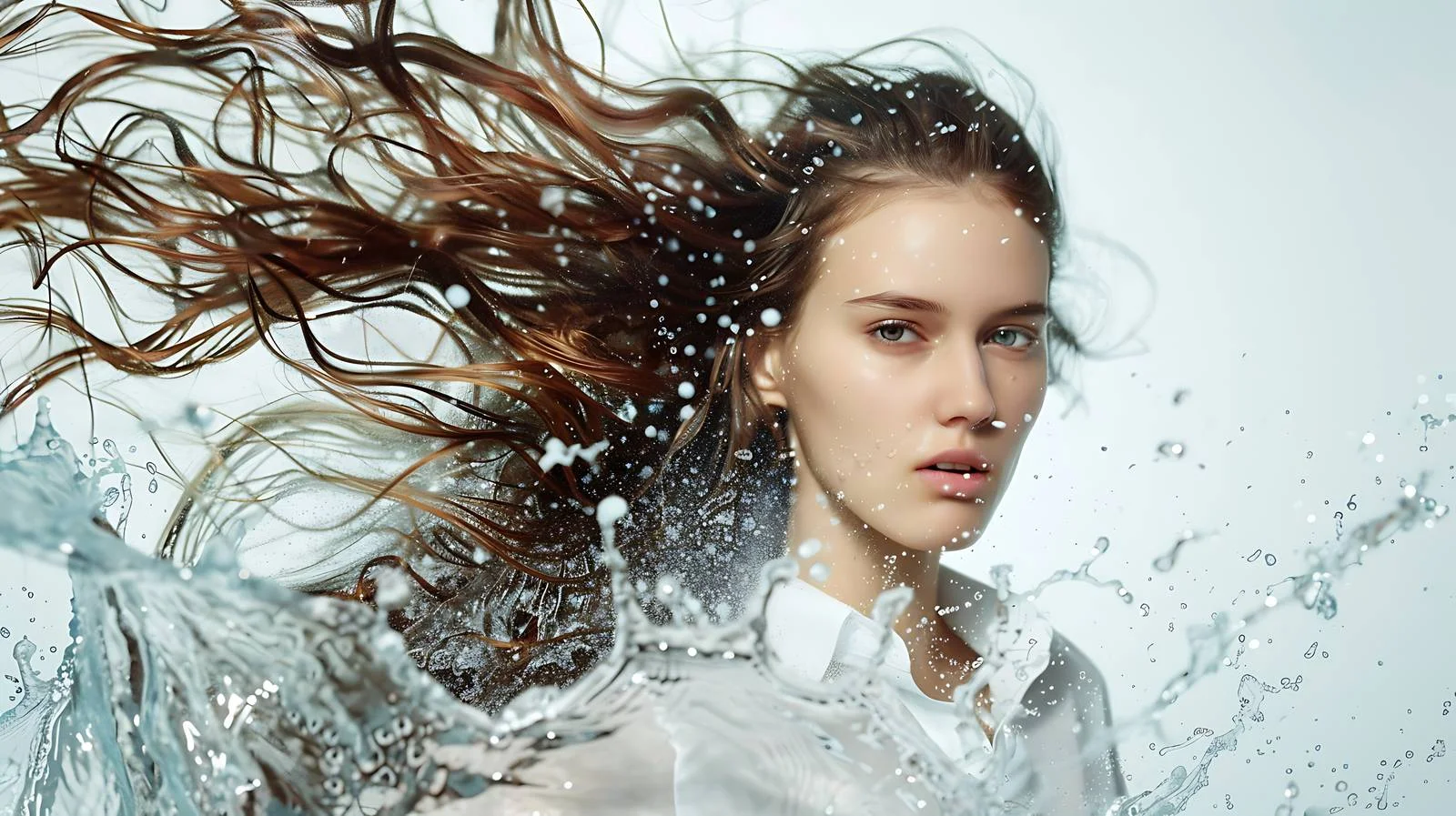 Elegant Female Model Poses Outdoors Gracefully — free download from Dotvec