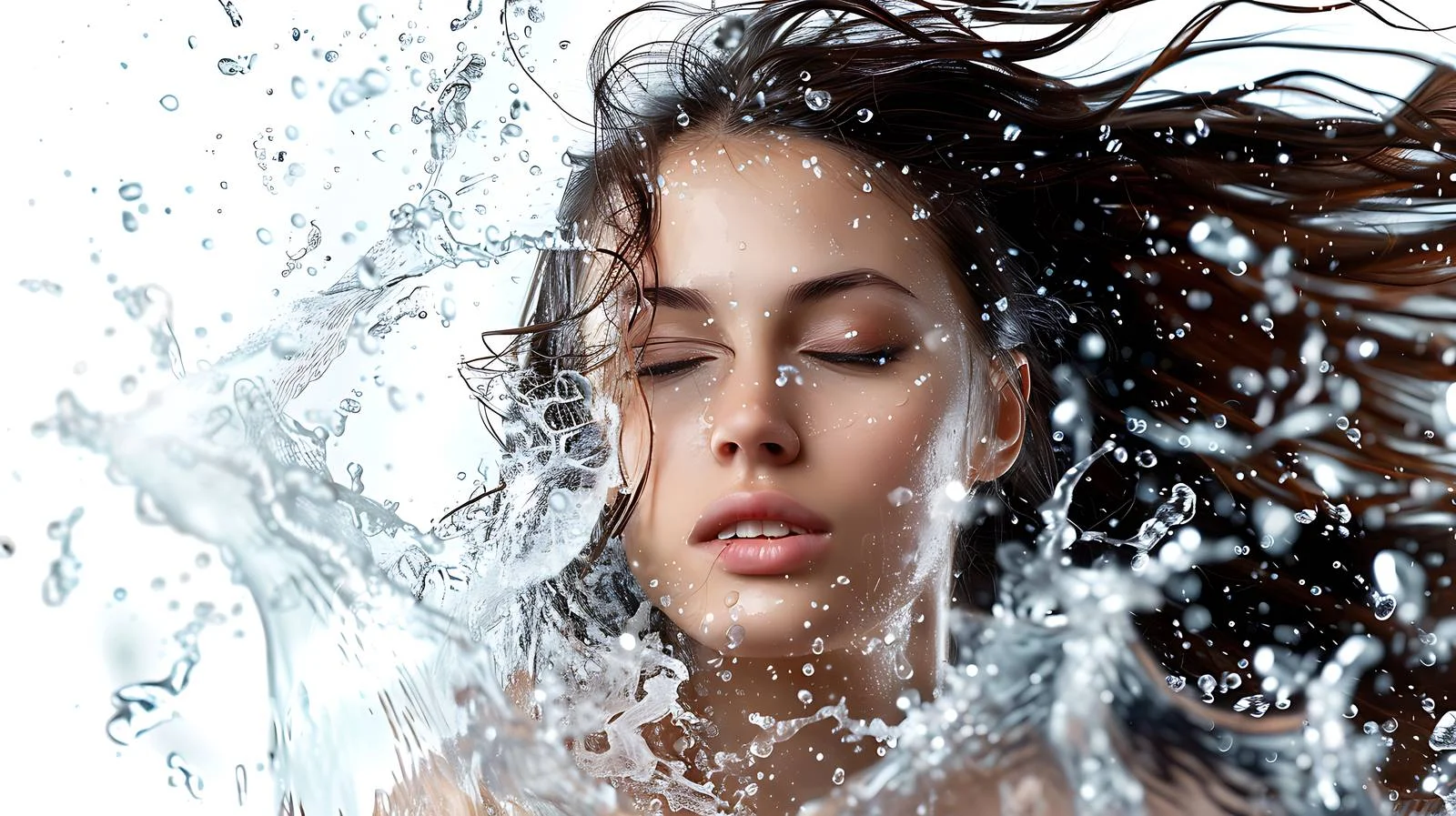 Elegant Female Model in Stunning Portrait — free download from Dotvec