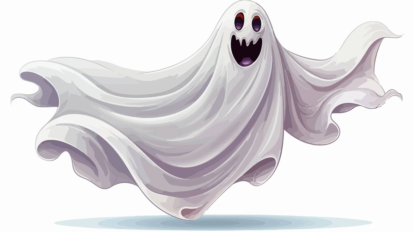 Mischievous Cartoon Ghost — free download from Dotvec