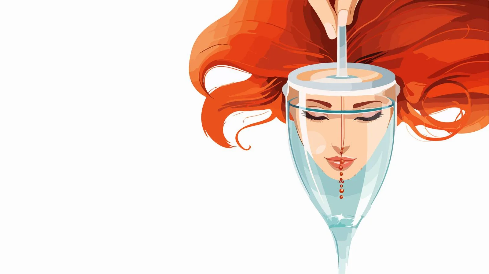 Hair Growth Agent Application with Pipette — free download from Dotvec