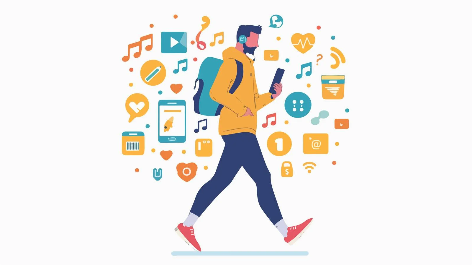 Fitness Monitoring With Smartphone App — free download from Dotvec