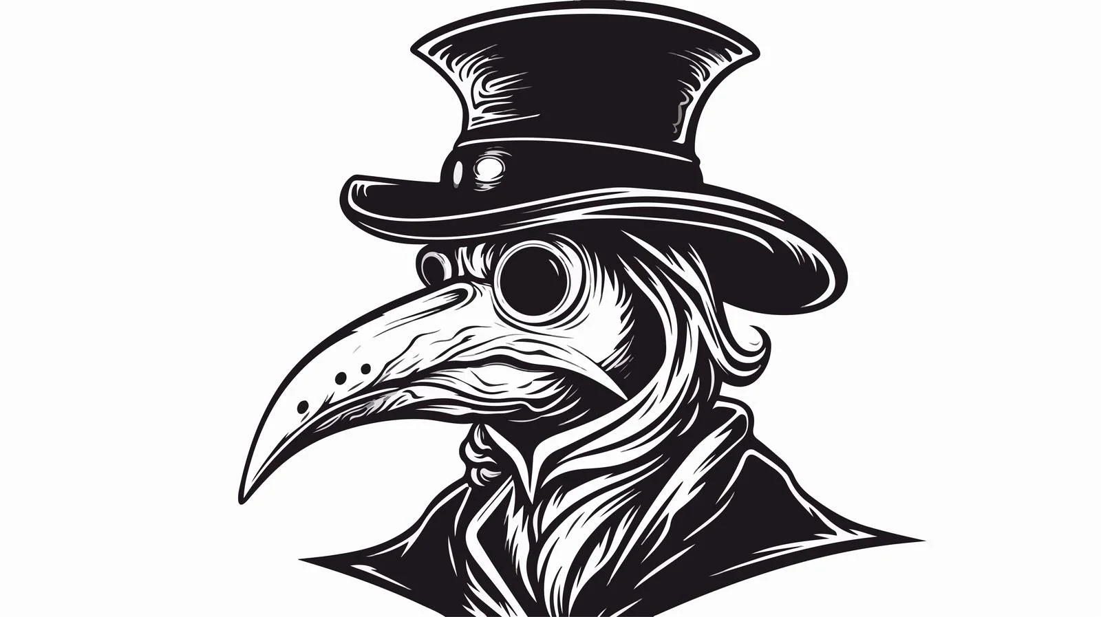 Medieval Plague Doctor — free download from Dotvec