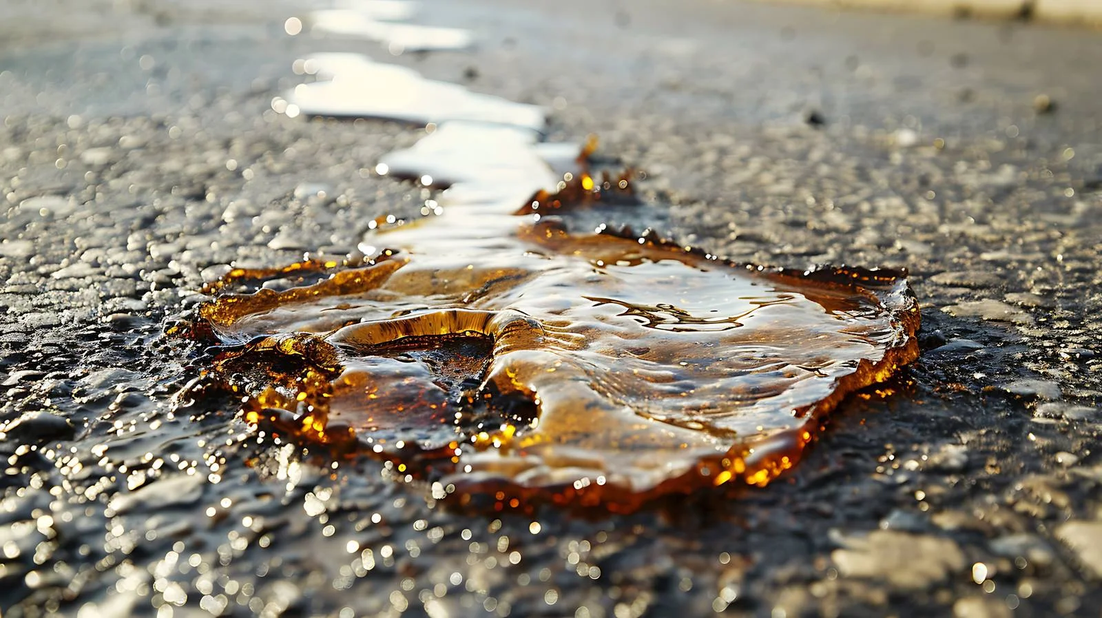 Accidental Spill of Oil Product on Road — free download from Dotvec