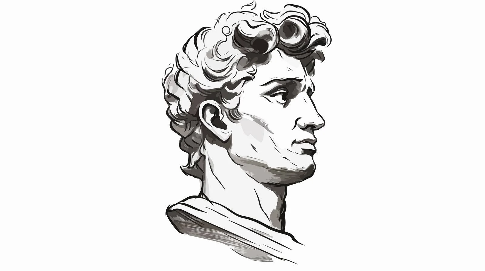 Head Sketch Study — free download from Dotvec