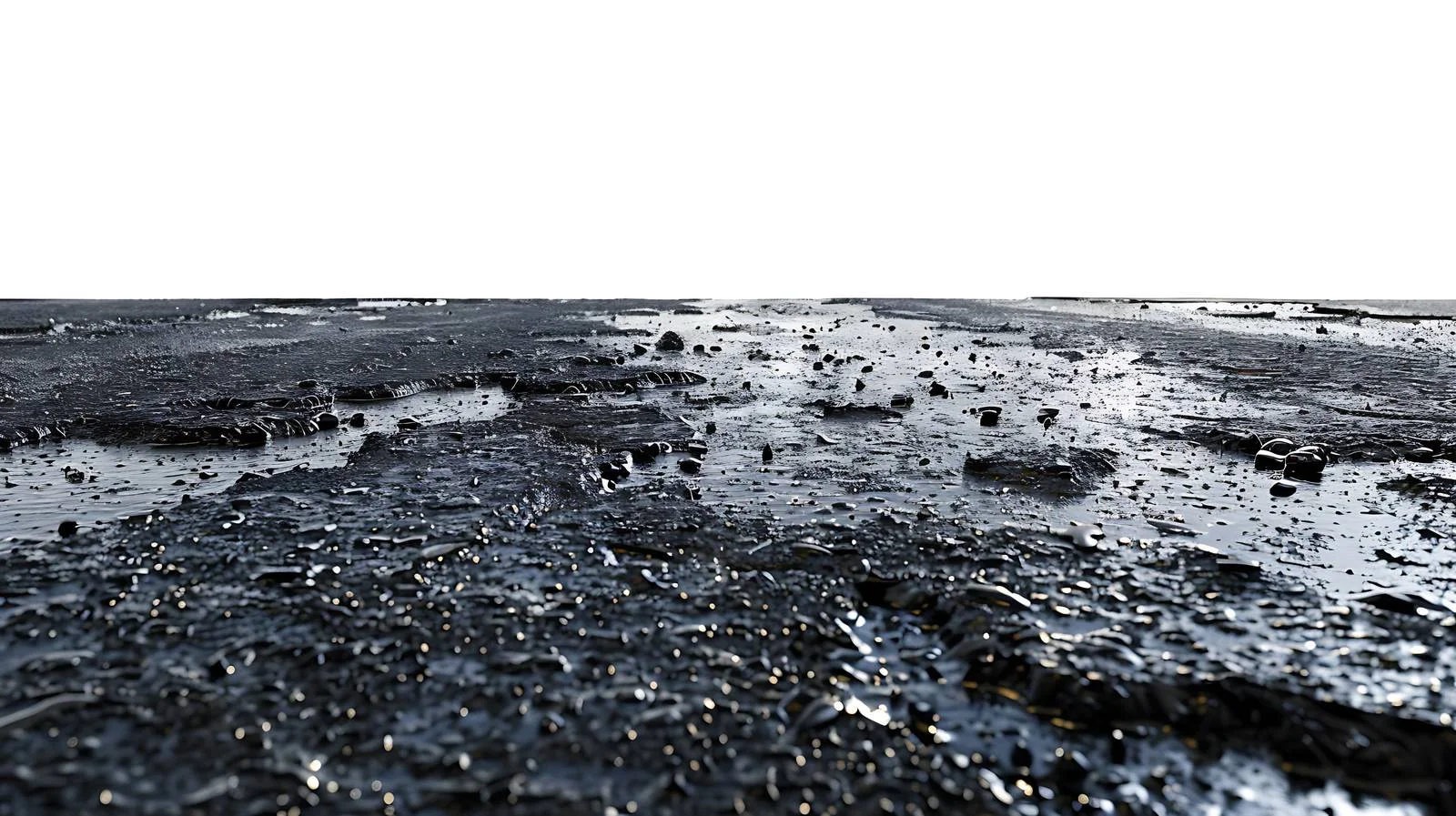 Vibrant Gasoline Spots on Asphalt Road — free download from Dotvec