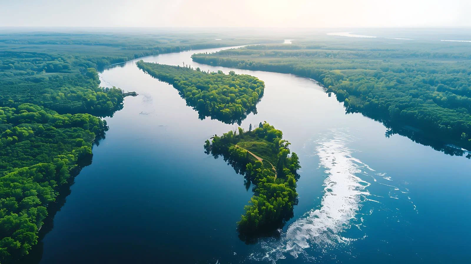 Scenic Aerial View of Northern Minnesota — free download from Dotvec