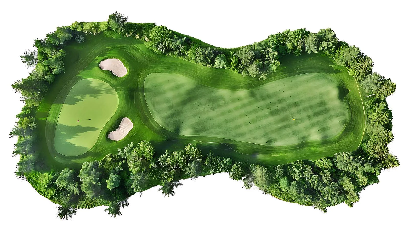 Scenic Golf Course Fairway and Green — free download from Dotvec