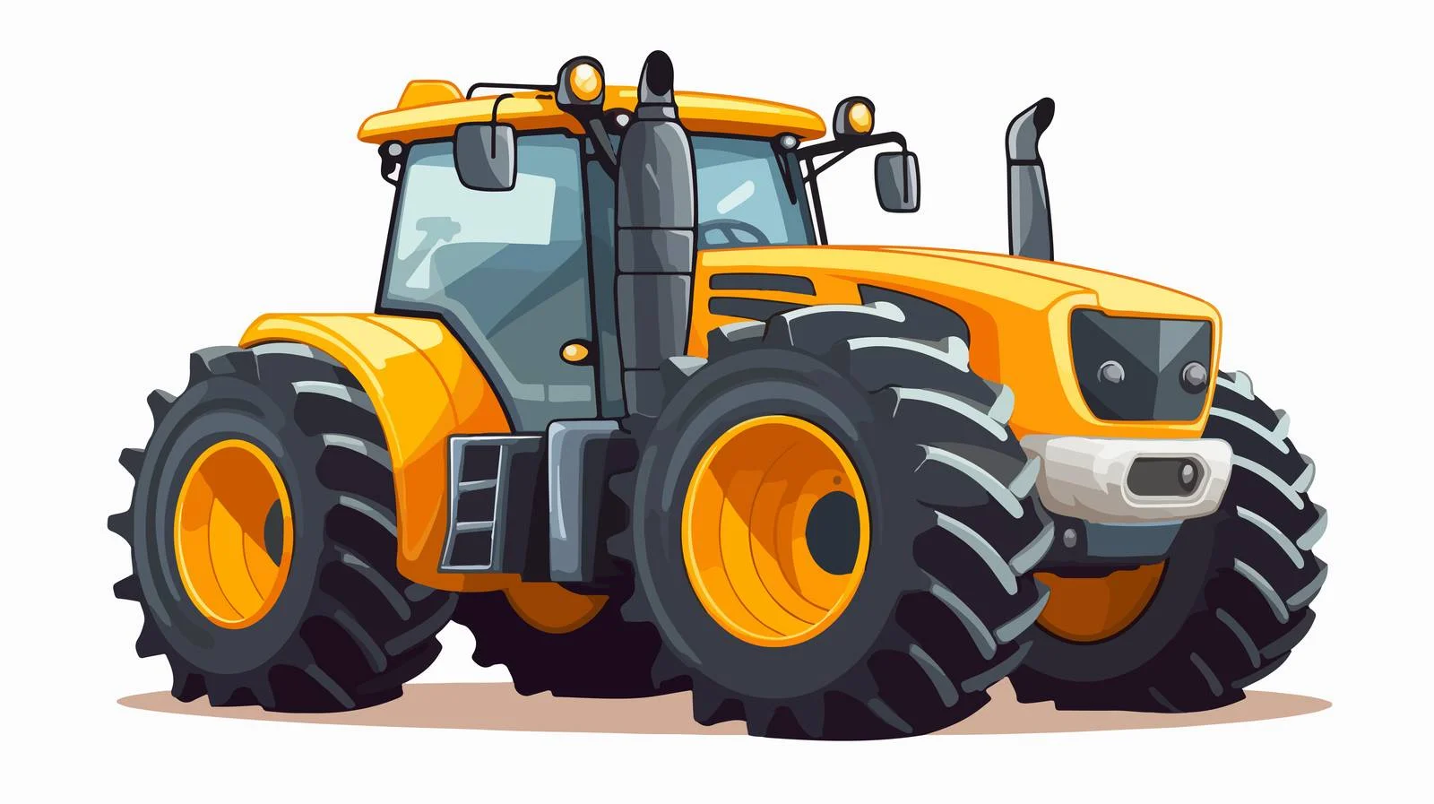 Field Tractor for Agricultural Work — free download from Dotvec