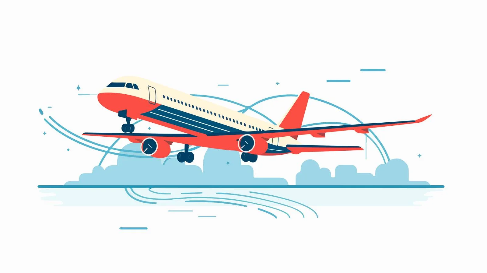 Global Air Travel Routes Icon — free download from Dotvec