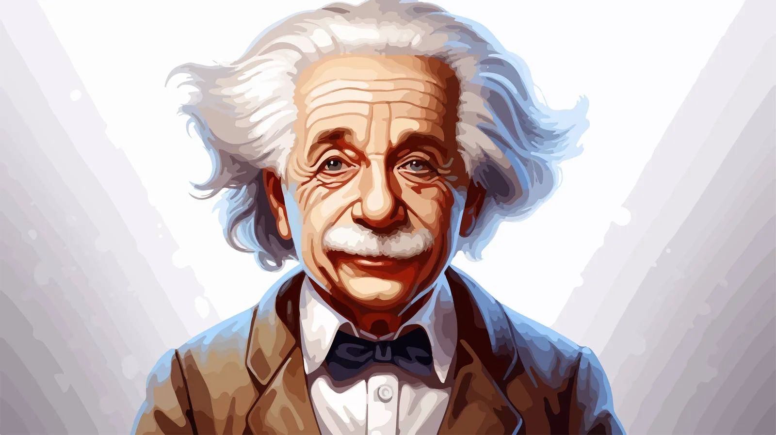 Albert Einstein Vector Illustration EPS10 — free download from Dotvec