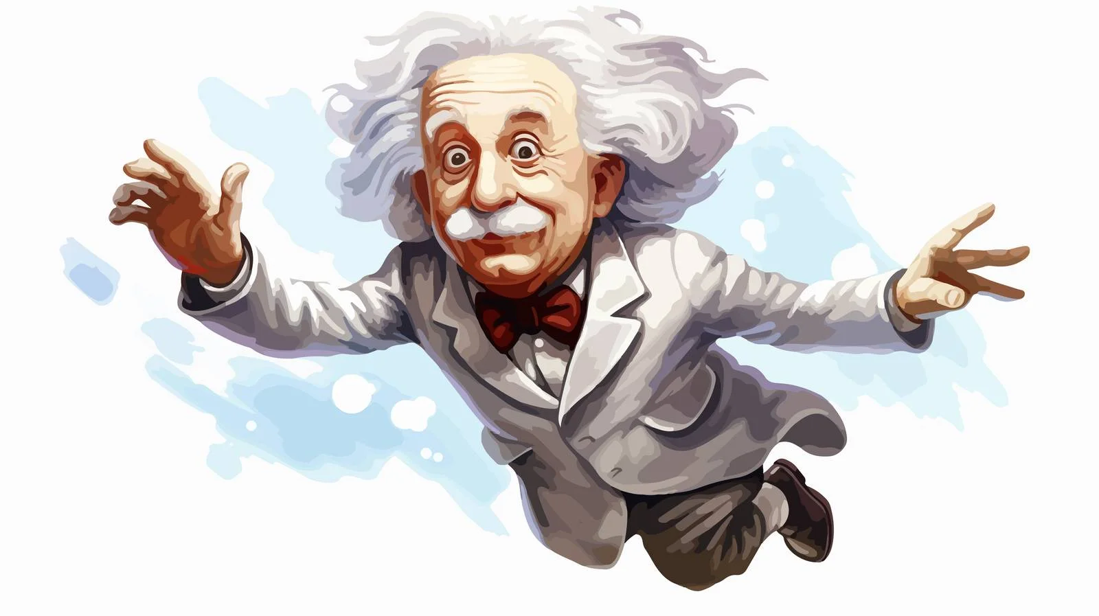 Einstein Vector Illustration for Editorial Use — free download from Dotvec