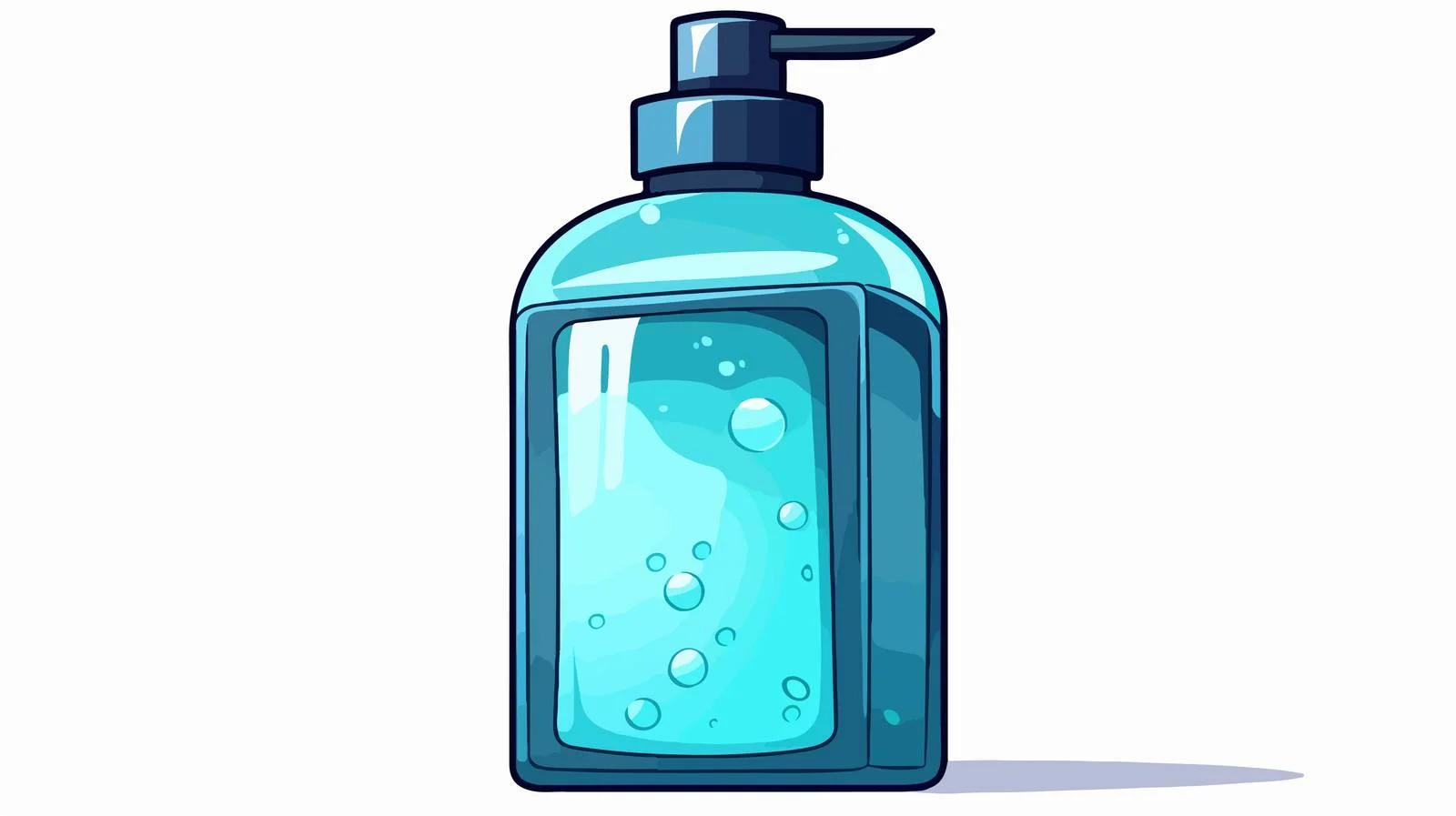 Antiseptic Hand Wash Icon — free download from Dotvec