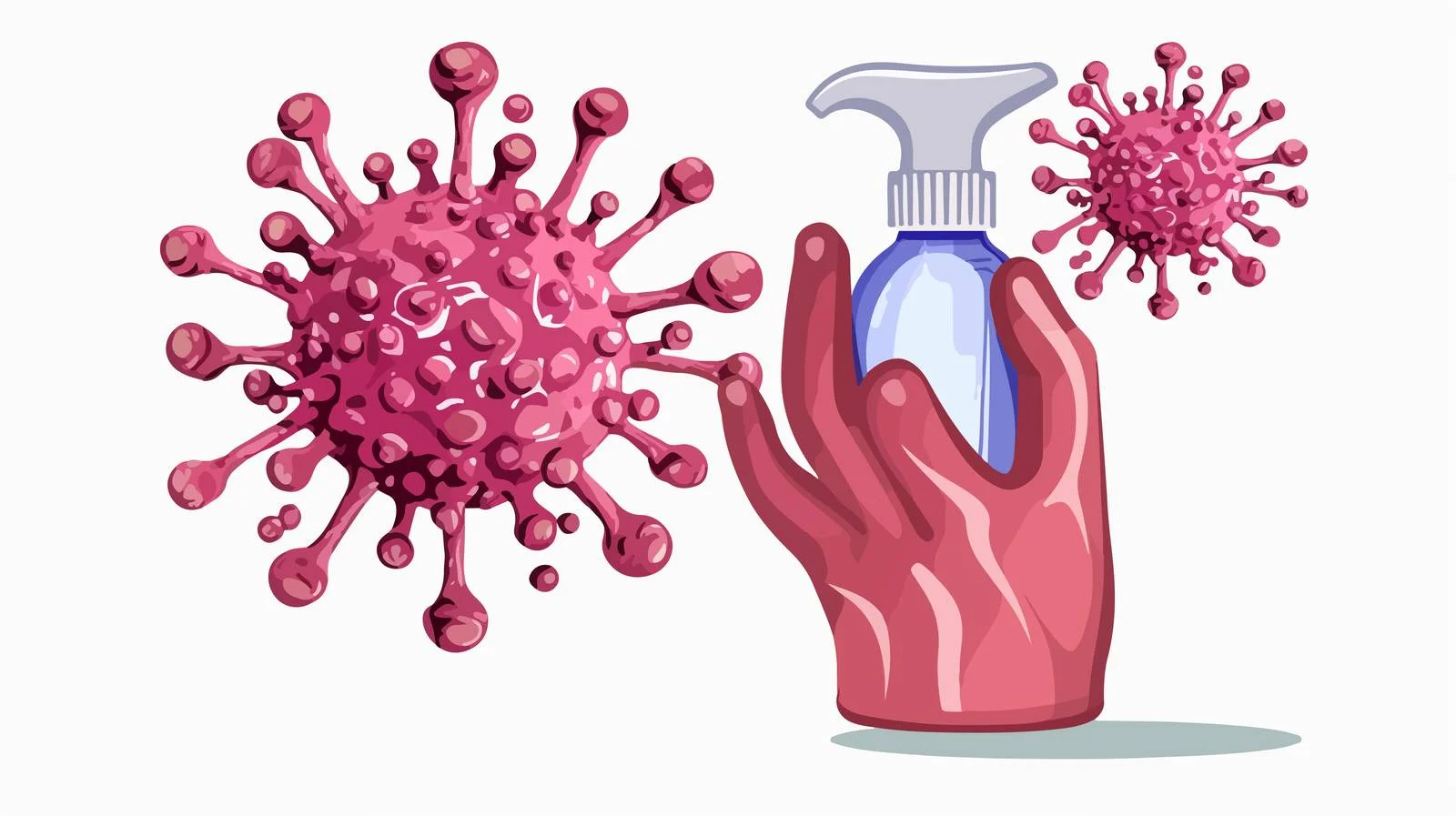 Hand Sanitizer for Thorough Disinfection — free download from Dotvec