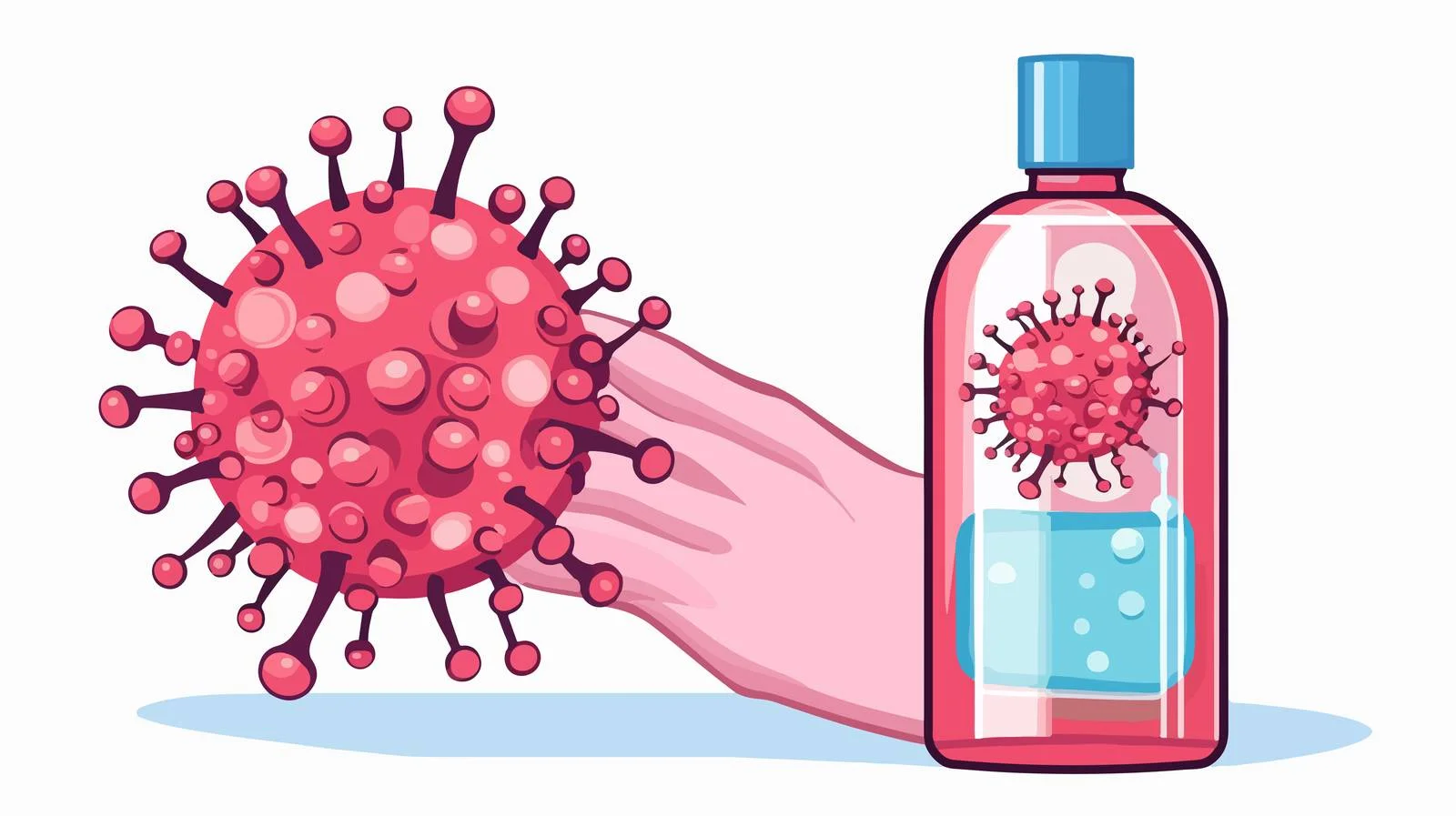 Hand Sanitizer for Thorough Cleaning — free download from Dotvec