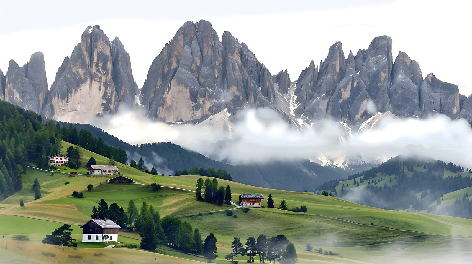 Serene Alpe di Siusi Valley View — free download from Dotvec