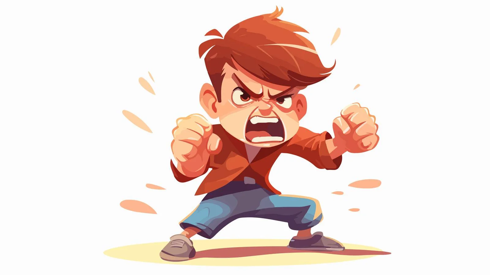 Child Displaying Aggressive Behavior — free download from Dotvec